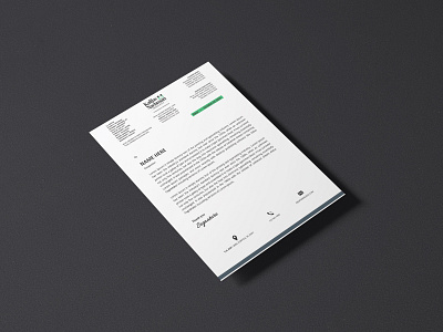 Digital Letterhead Template branding branding design brochure business flyer business letter design digital digital letterhead flyers graphicdesign illustration letterhead letterhead design letterhead template lettering logo stationary stationary design templates