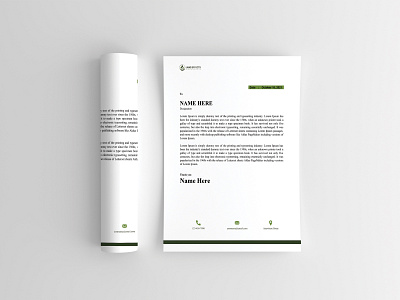 Digital Letterhead Template