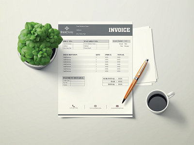 Digital Invoice Template