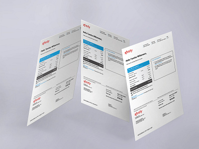 Invoice Template Design