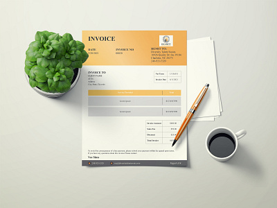 Invoice Template Design