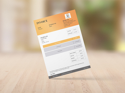 Invoice Template Design