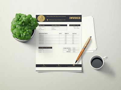 Digital Invoice Template