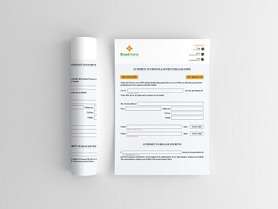 Application Form Design Template