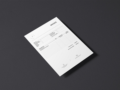 Digital Invoice Template