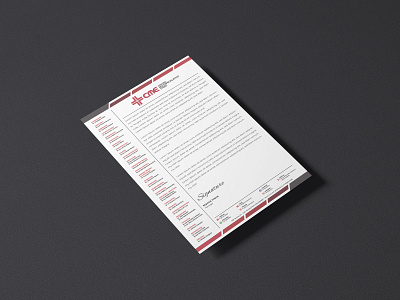 Letterhead Template a4 branding branding design brochure business business flyer corporate design flyers graphicdesign illustration letter letterhead letterhead design letterhead template lettering logo templates