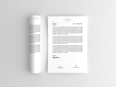 Digital Letterhead Template