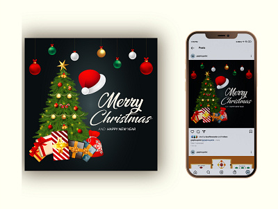 Merry Christmas Post Template With Motion 2d 2d animation animated animation animations branding christmas event event animation graphic design graphicdesign illustration merry christmas motion motion design motion graphics poster poster design templates video