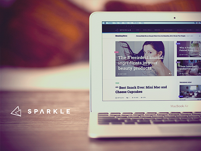 Sparkle WordPress theme brick editorial flat infinite scroll magazine sparkle wordpress wordpress theme yeahthemes