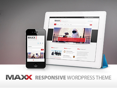 Maxx - Responsive Creative Wordpress Theme coporate creative design maxx responsive web