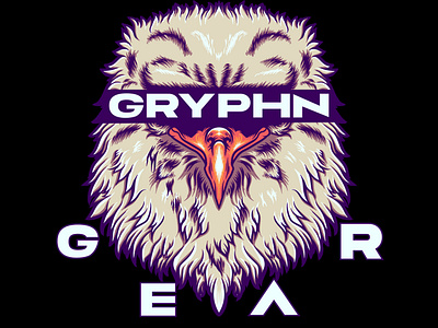 Gtyphn Gear 3d animal animation art artwork branding desigen design drawing eagel graphic design gtyphn gear illustration logo motion graphics mytologi t shirt ui