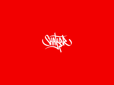 Shaker branding design graffiti graffititag illustration lettering letteringdesign logo logo design logofolio logotype streetart vector
