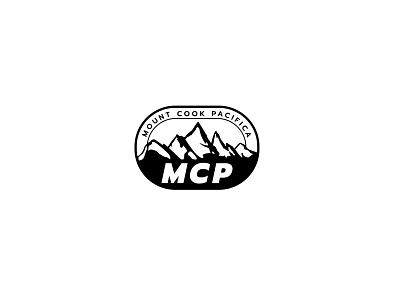 Mount cook pacifica badge badge design brand branding design graphic design illustration logo logo design logotype logotyper mount mount logo vector