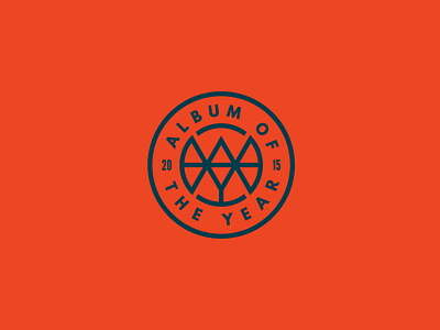 Album of the Year 2015 2015 album of the year aoty branding logo