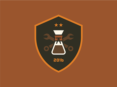 JOEXPO 6 badge branding coffee craft expo identity