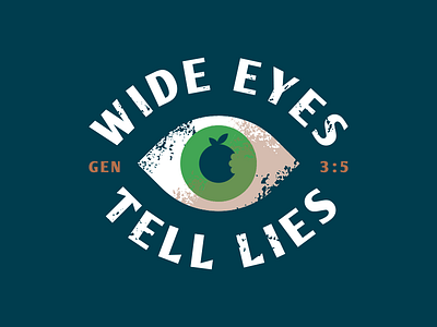 Wide Eyes bible design eye eyes genesis illustration scripture