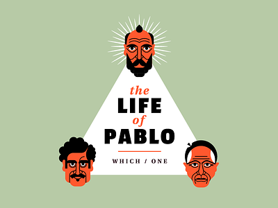 TLOP album design illustration kanye music the life of pablo tlop