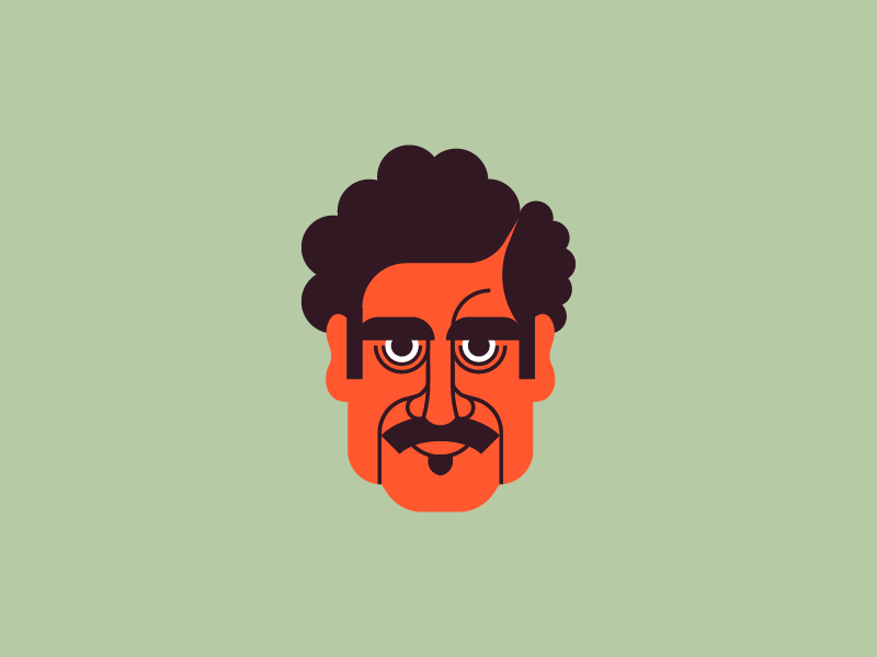 Pablo Escobar by Jacob Scowden on Dribbble