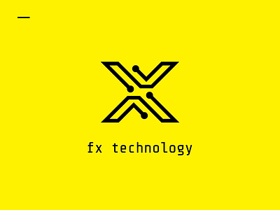 FX Technology 02 brand branding concept identity logo monogram tech technology