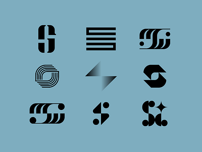 S+G brand branding concepts g identity logo mark monogram s