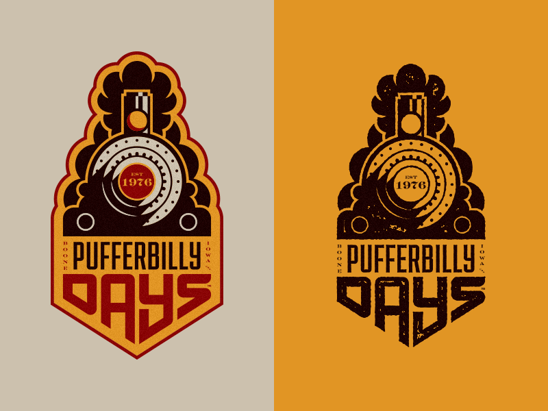 Pufferbilly Days by Jacob Scowden on Dribbble
