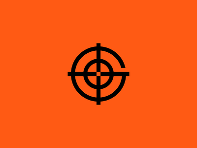 Good Guy Apparel brand crosshair g icon identity logo mark reticle