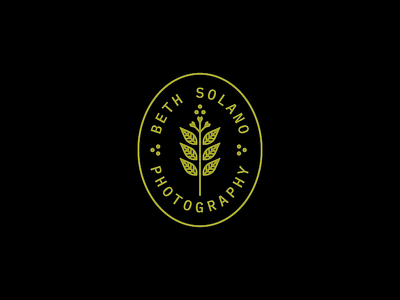 Beth Solano badge brand eucalyptus icon illustration logo mark nature photography plant