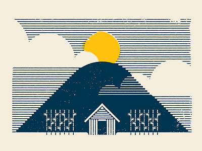 The Philippines clouds editorial illustration landscape philippines sun