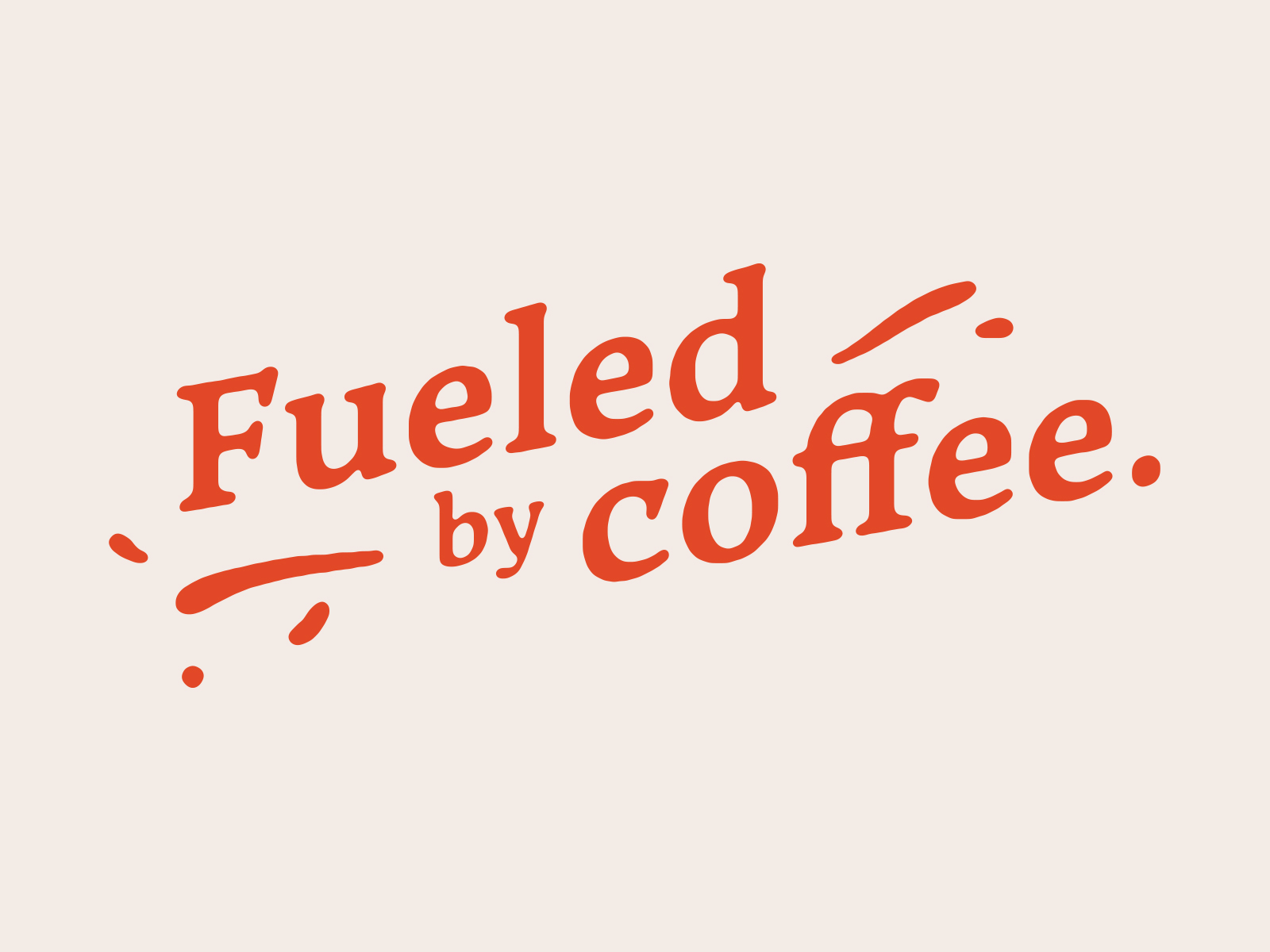 Fueled by Coffee by Nadia Colombo on Dribbble