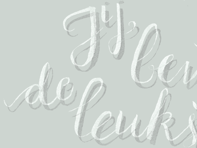 Hand lettering de leukste hand lettering lettering