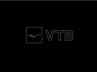 VTB bank logo design graphic design logo