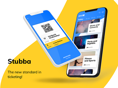 UI design for Stubba