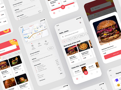 Food Services App UI Kit