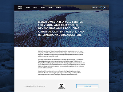 Megalomedia About Page about us megalomedia responsive website