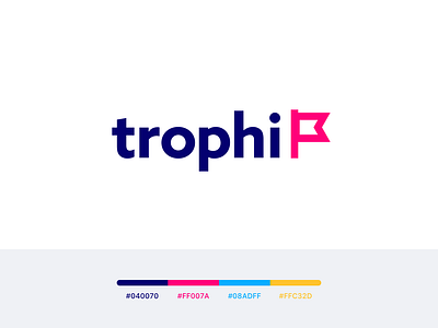 Trophi Logo design illustration logo start up
