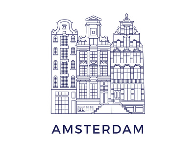 Amsterdam illustration