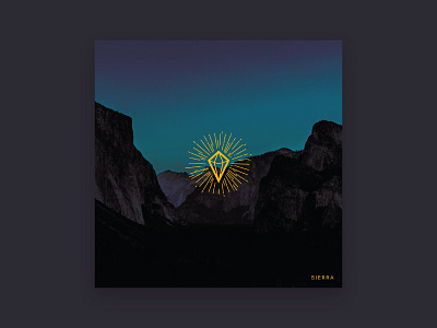 SIERRA album album artwork album cover gold mountains music