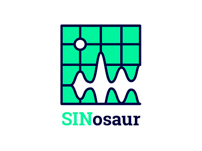 SINosaur cosine dinosaur logo sine tangent trigonometry