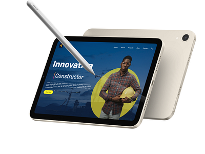 Design - Site - Constructor - ipad Pro design ipad pro site ui ui design ux