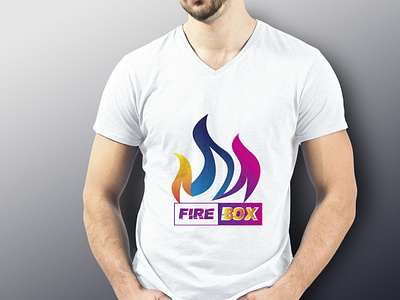 fire box t shirt design