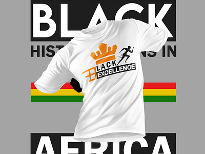 black excellence t shirt