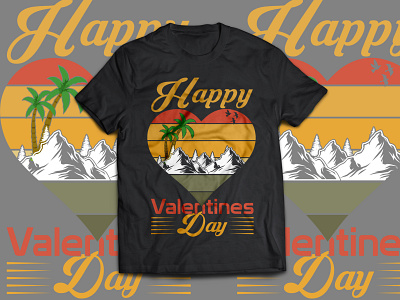 valentine day t shirt design