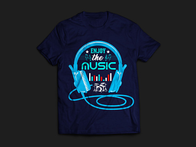 music t shirt design