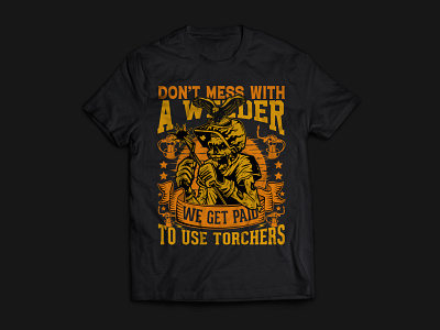 Welder T Shirt For Man designs, themes, templates and downloadable ...