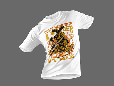 welder t shirt design