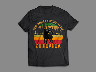 chihuahua dog t shirt design