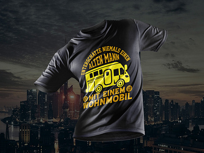 wohnmobil t shirt design