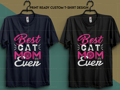 best cat mom t shirt