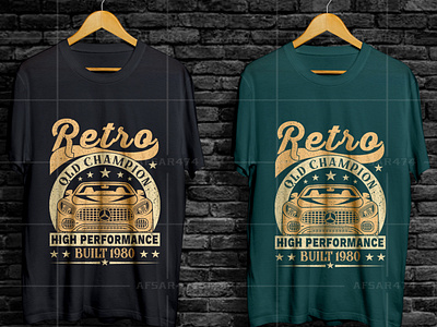 Retrotshirt designs, themes, templates and downloadable graphic elements on  Dribbble