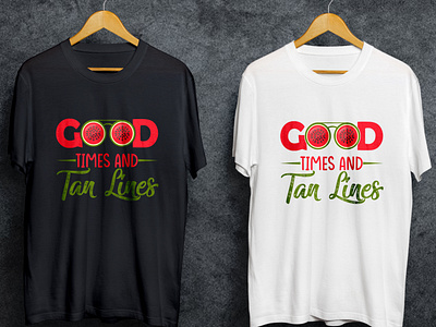 Good times tan lines t shirt